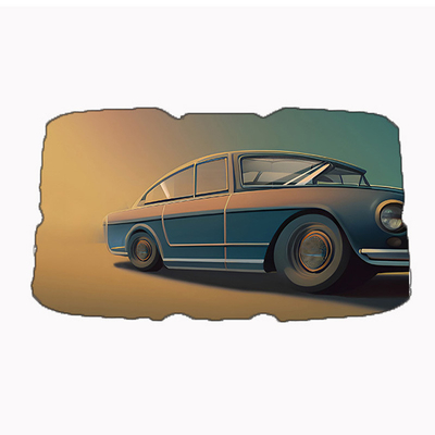 Fourniture transfrontalière de panneaux de revêtement de couleur personnalisés matériau Parapluie automobile avec image