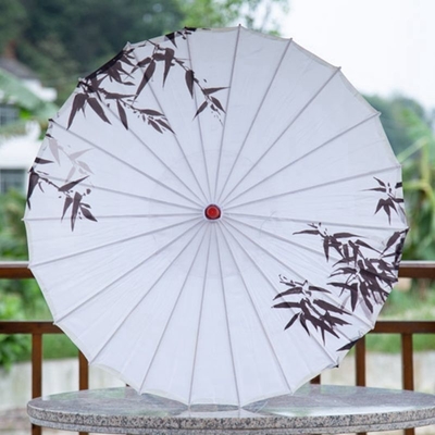 Impression personnalisée Parapluie en papier chinois Parfait pour la décoration de mariage