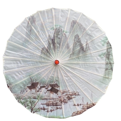 Impression personnalisée Parapluie en papier chinois Parfait pour la décoration de mariage