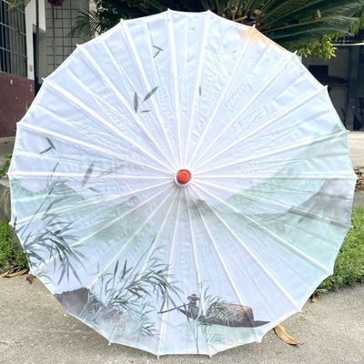 Impression personnalisée Parapluie en papier chinois Parfait pour la décoration de mariage
