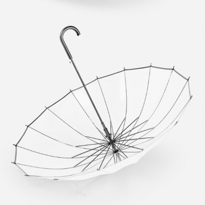 Contrôle semi-automatique Impression personnalisée parapluie droite dans le style de conception minimaliste