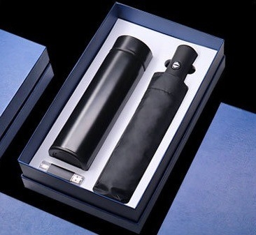 Logo personnalisé parapluie aspirateur tasse et trophée cadeau idéal d'affaires ensemble pour chaque occasion