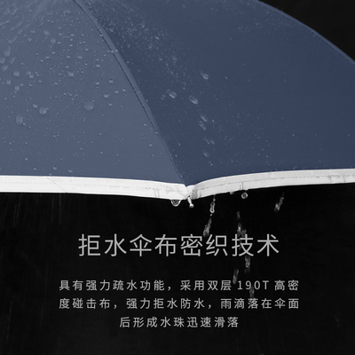 Parapluie automatique à double couche de 105 cm pour la publicité et les cadeaux