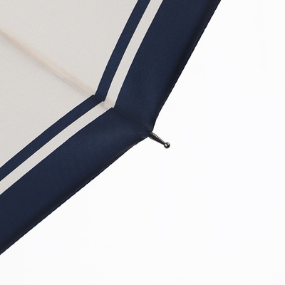 Parapluie de golf 16k style japonais et coréen en noir et blanc pour un design minimaliste