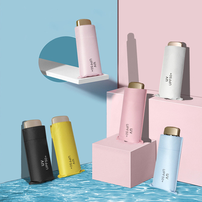 Voyagez avec style avec Super Mini Pocket Anti UV Parapluie