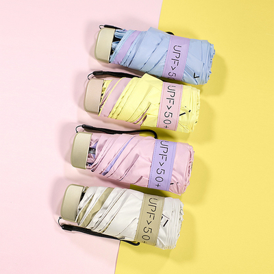 Voyagez avec style avec Super Mini Pocket Anti UV Parapluie
