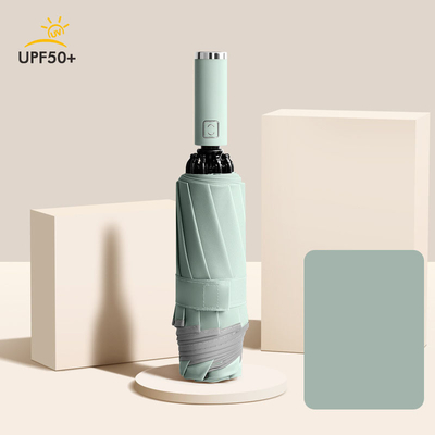 Parapluie inverse automatique à bande réfléchissante avec 10 fractures et couleur personnalisée