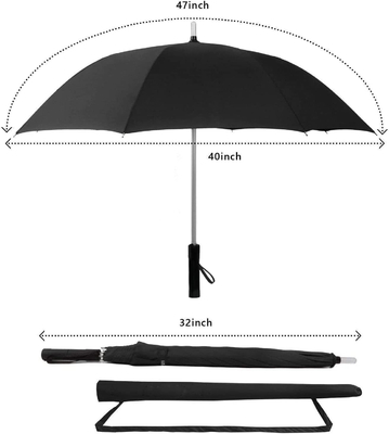 105cm de diamètre ouvert parapluie laser lumières scandinaves épée de samouraï design katana