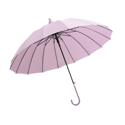 Parapluie double transparent épaissie avec poignée longue et ouverture automatique ouverte Diamètre 103cm