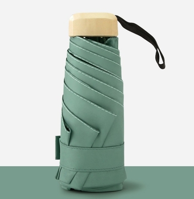 Impression de parapluie pliante à cinq modèles personnalisés Impression de logo 20,5 pouces * 6k