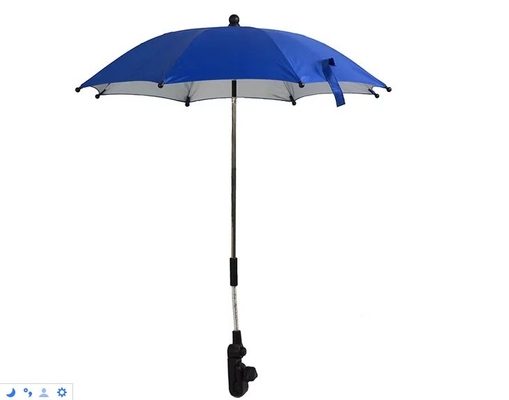 Accessoires de poussette personnalisés réglables en couleur tout en une fonction pour parapluie de poussette pour bébé
