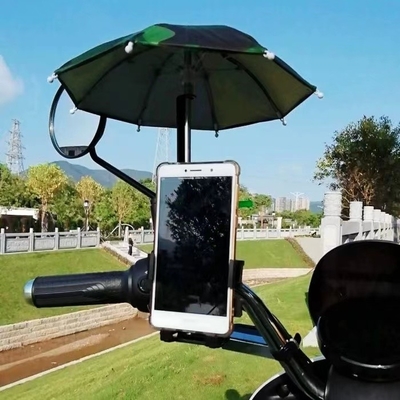 Logo personnalisé Voiture téléphone portable Parapluie de protection solaire avec diamètre ouvert inférieur à 90 cm