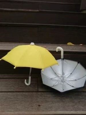 Logo personnalisé Voiture téléphone portable Parapluie de protection solaire avec diamètre ouvert inférieur à 90 cm