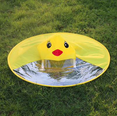 Impression de logo sur mesure OVNI Transparent Poncho étanche pour enfants Adultes Groupe d'âge