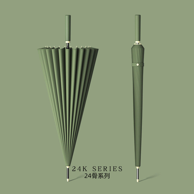 Style de conception de voyage Automatique grand parapluie en vinyle pour cadeaux d'affaires et publicité