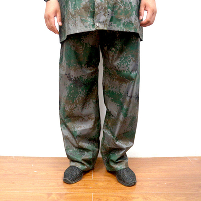 Protection du travail en plein air manteau et pantalon en forme de camouflage pour adultes