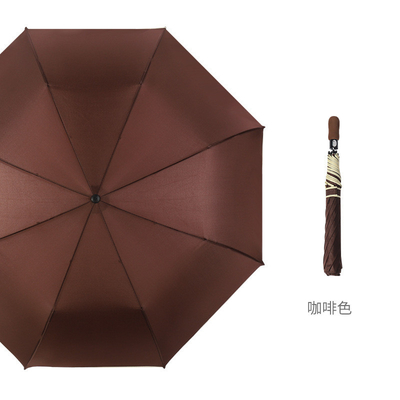 Parapluie à deux couches pour le golf, publicité, promotion de cadeaux, parapluie solaire automatique, parapluie pliante
