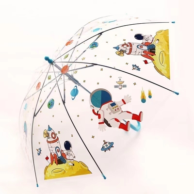 Astronaute imprimé pour enfants parapluie personnalisée enfants parapluie pour enfants POE