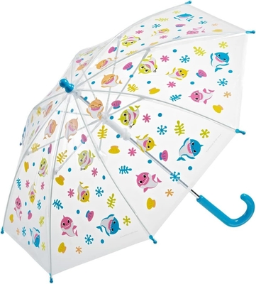 L'impression de requins pour enfants parapluie personnalisée pour enfants parapluie pour enfants POE Japon parapluie