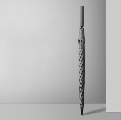 Grand parapluie de voiture de golf pour hommes avec double auvent 8K fibre longue poignée et logo personnalisé