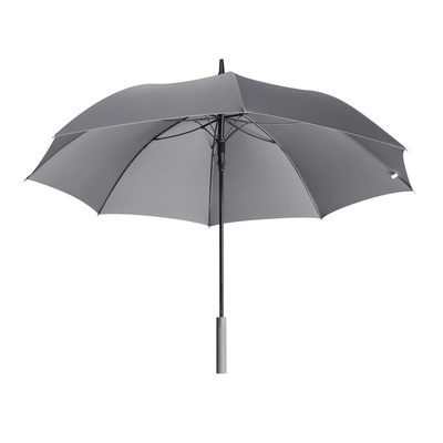 Grand parapluie de voiture de golf pour hommes avec double auvent 8K fibre longue poignée et logo personnalisé