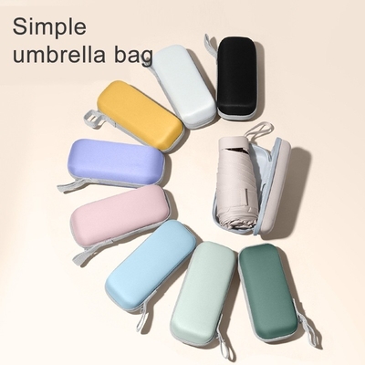 X503 Mini parapluie ultra-légère portable à six couches pour la protection contre les UV et la portabilité