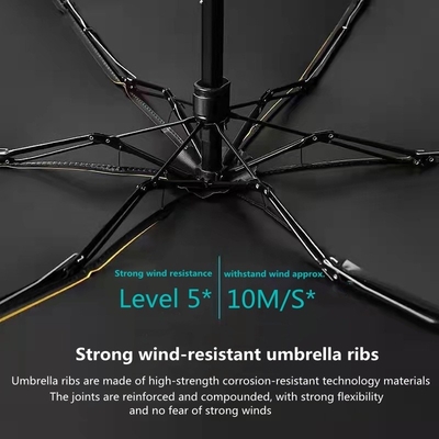 X503 Mini parapluie ultra-légère portable à six couches pour la protection contre les UV et la portabilité