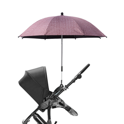 Protection UV parapluie pour bébé marche 190T tissu ponegee tout en une fonction