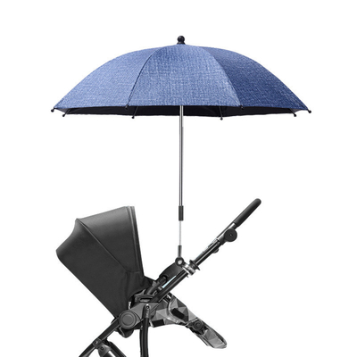 Protection UV parapluie pour bébé marche 190T tissu ponegee tout en une fonction