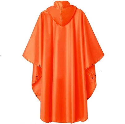 Impression de logo sur mesure manteau de pluie pour activités extérieures polyvalentes et léger