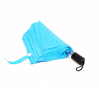 Promotion du marché 2 Pliable étanche au vent et à la pluie Logo personnalisé Parapluie solaire