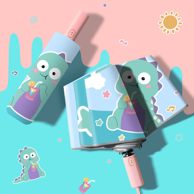 Parapluie automatique pour enfants avec bande réfléchissante anti-retour et léger