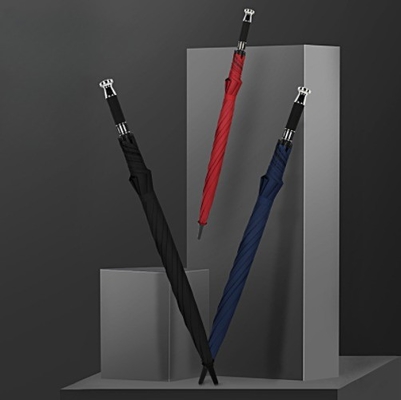 190T Pongee Golf Parapluie pour la pluie et le soleil