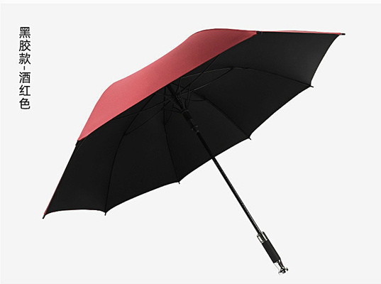 190T Pongee Golf Parapluie pour la pluie et le soleil