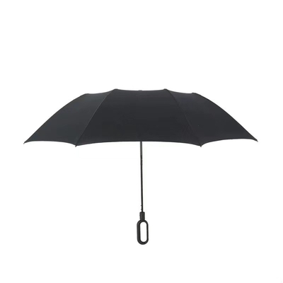 Parapluie étanche au vent et à l'eau personnalisée avec impression de logo Portable 2 pliable