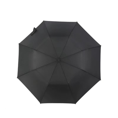 Parapluie étanche au vent et à l'eau personnalisée avec impression de logo Portable 2 pliable