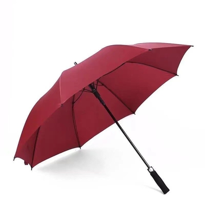 Parapluie de golf pour les voyages Impression de logo personnalisé Offre publicitaire Grand parapluie à poignée longue