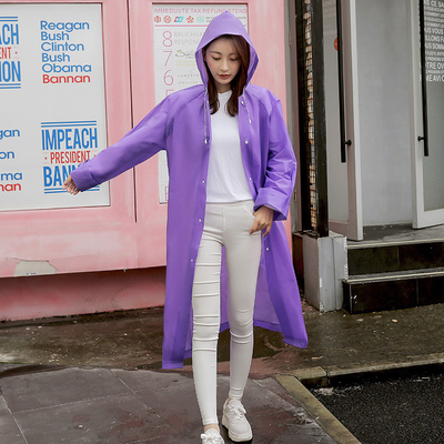 Vêtements de pluie confortables pour adultes EVA de mode