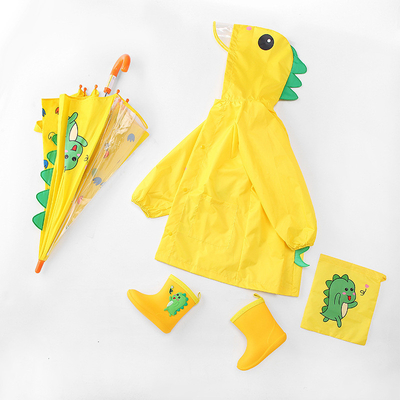 Modèle d'oreille 3D à poignée longue Parapluie pour enfants avec poignée en caoutchouc