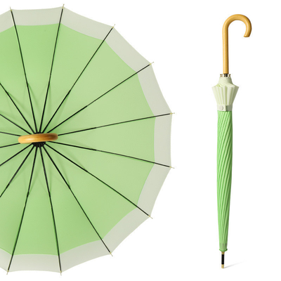 Occasion de voyage 23 pouces parapluie automatique avec logo d'impression et étanche au vent