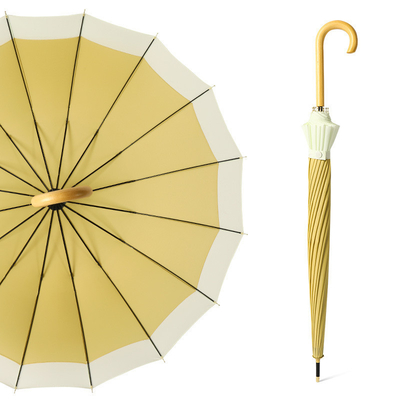 Occasion de voyage 23 pouces parapluie automatique avec logo d'impression et étanche au vent