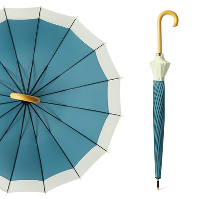 Occasion de voyage 23 pouces parapluie automatique avec logo d'impression et étanche au vent