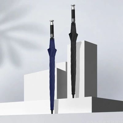 Fabricants de parapluies de golf en vinyle de 27 pouces avec poignée longue et impression de logo