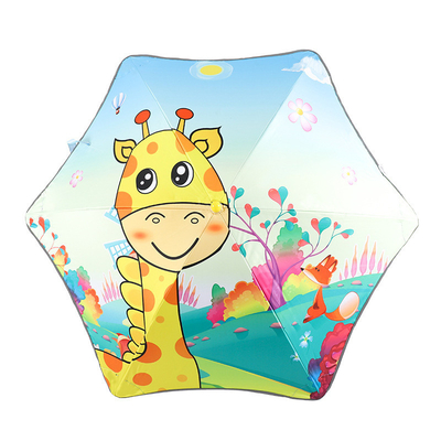 Un parapluie tout-en-un pour les enfants UPF50 Protection solaire 74cm Diamètre ouvert