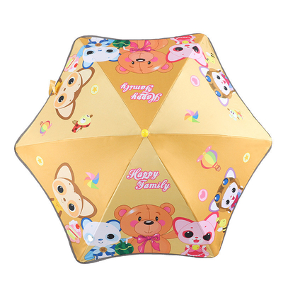Un parapluie tout-en-un pour les enfants UPF50 Protection solaire 74cm Diamètre ouvert