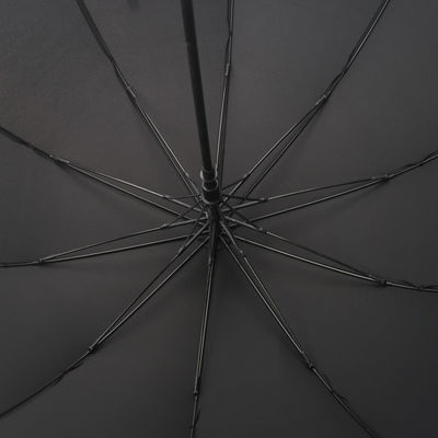 Design classique parapluie de golf de 27 pouces poignée incurvée Idéal pour la publicité et les affaires