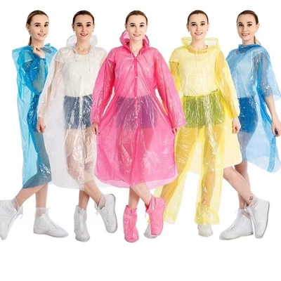 Produit RAINWEAR Couverture de pluie jetable pour les voyages en plein air pendant la saison des pluies