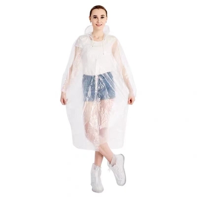Produit RAINWEAR Couverture de pluie jetable pour les voyages en plein air pendant la saison des pluies