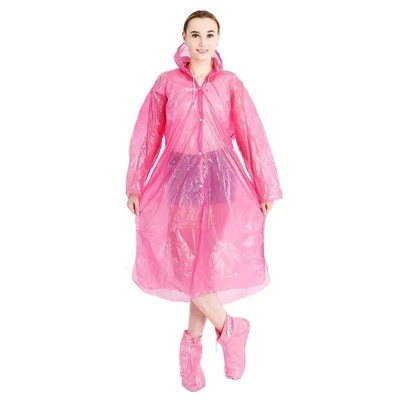 Produit RAINWEAR Couverture de pluie jetable pour les voyages en plein air pendant la saison des pluies