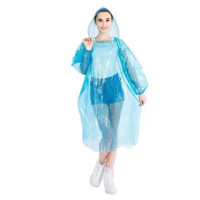 Produit RAINWEAR Couverture de pluie jetable pour les voyages en plein air pendant la saison des pluies